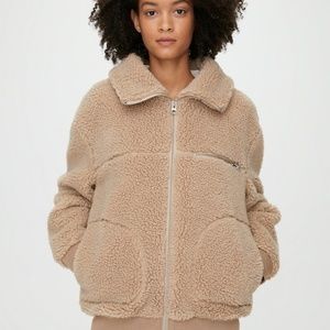 SANDERS Teddy Jacket by Wilfred Free, Aritzia